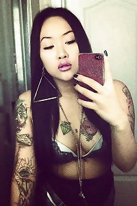 inked asian teenage